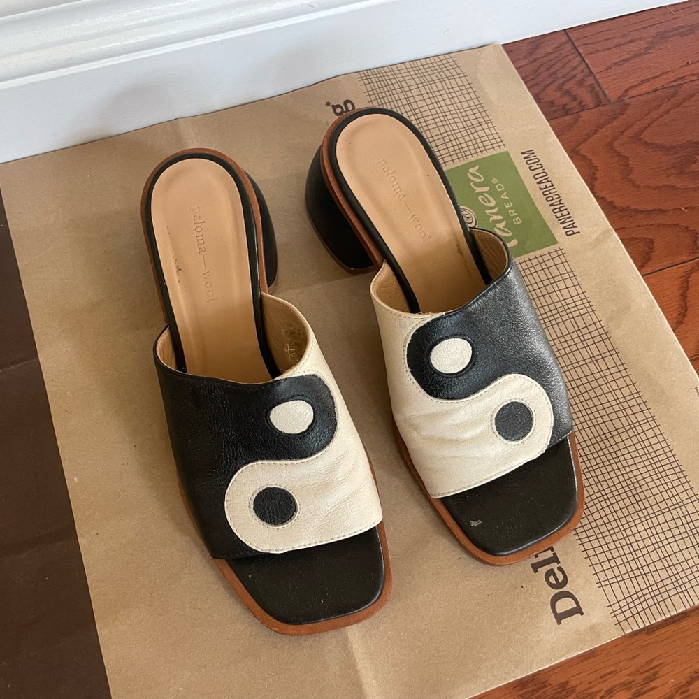 Paloma Wool yin yang heels (discontinued design)